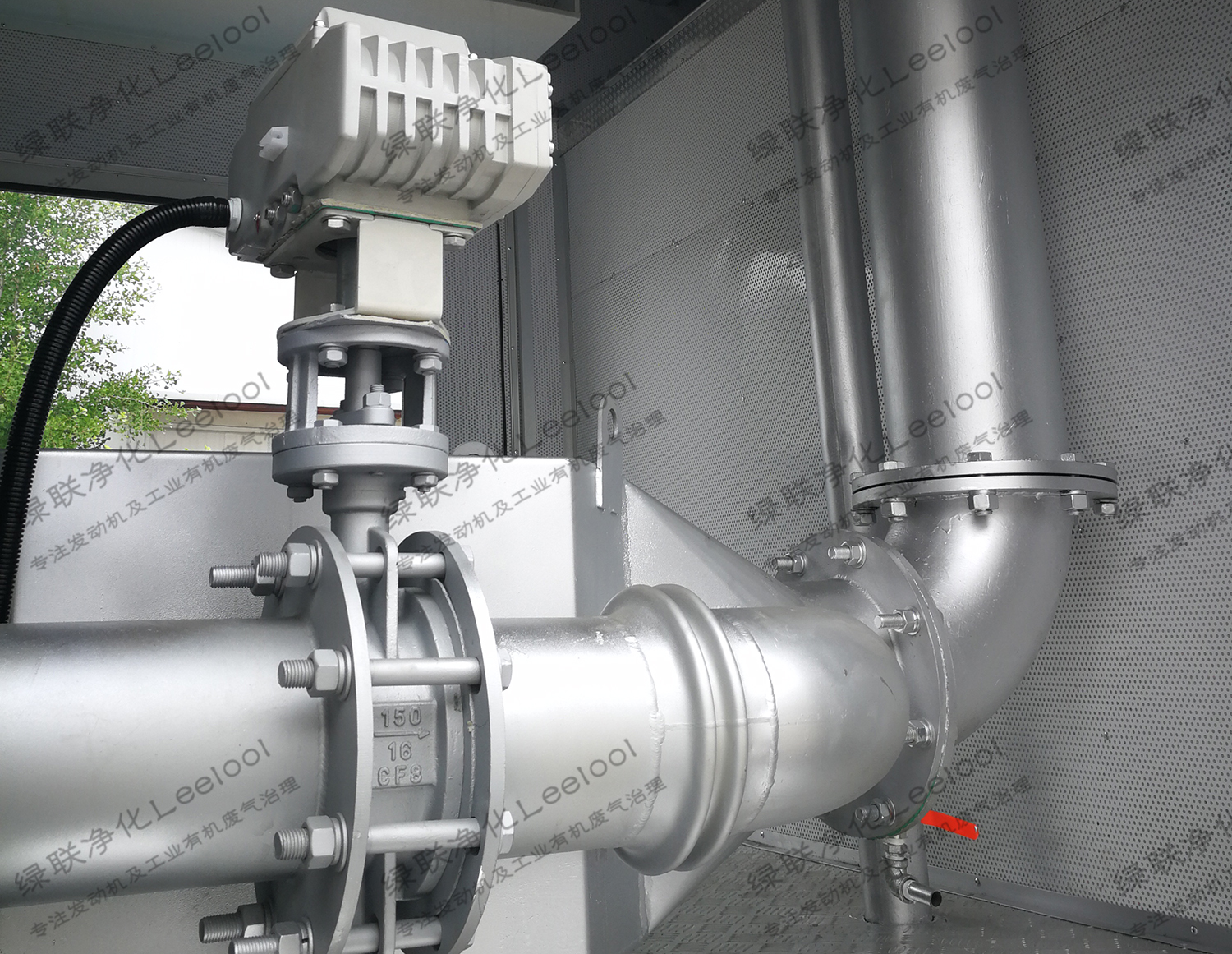 非標定制發(fā)電機組干式凈化器