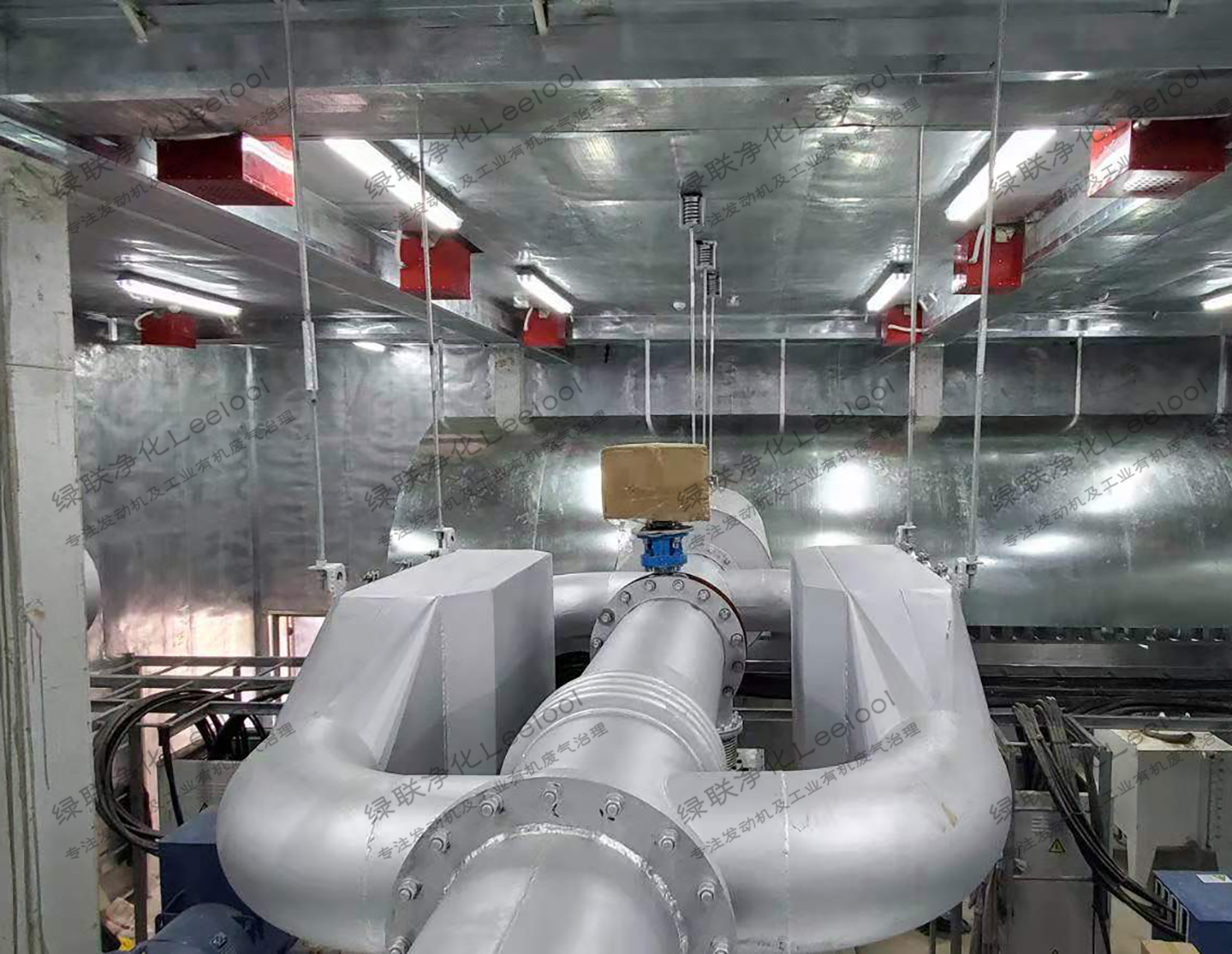 全功率發(fā)電機組尾氣黑煙凈化器