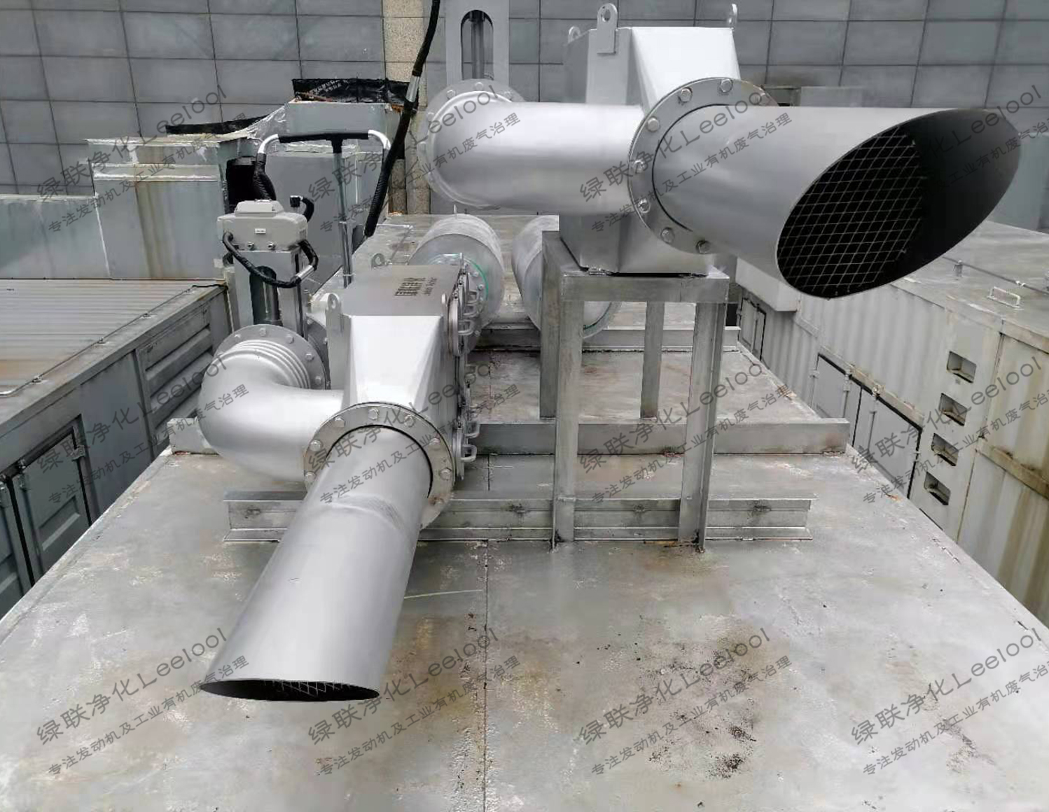 數(shù)據(jù)中心集裝箱型DPF黑煙凈化器