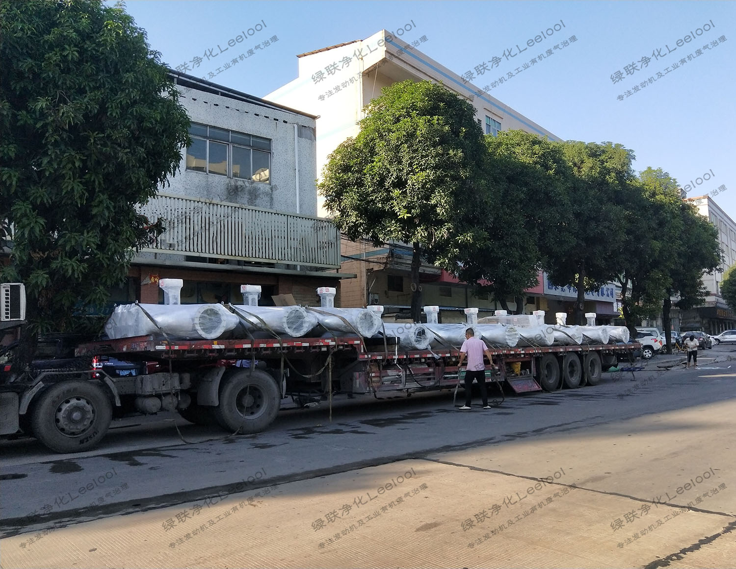 科克柴油發電機組尾氣黑煙凈化器