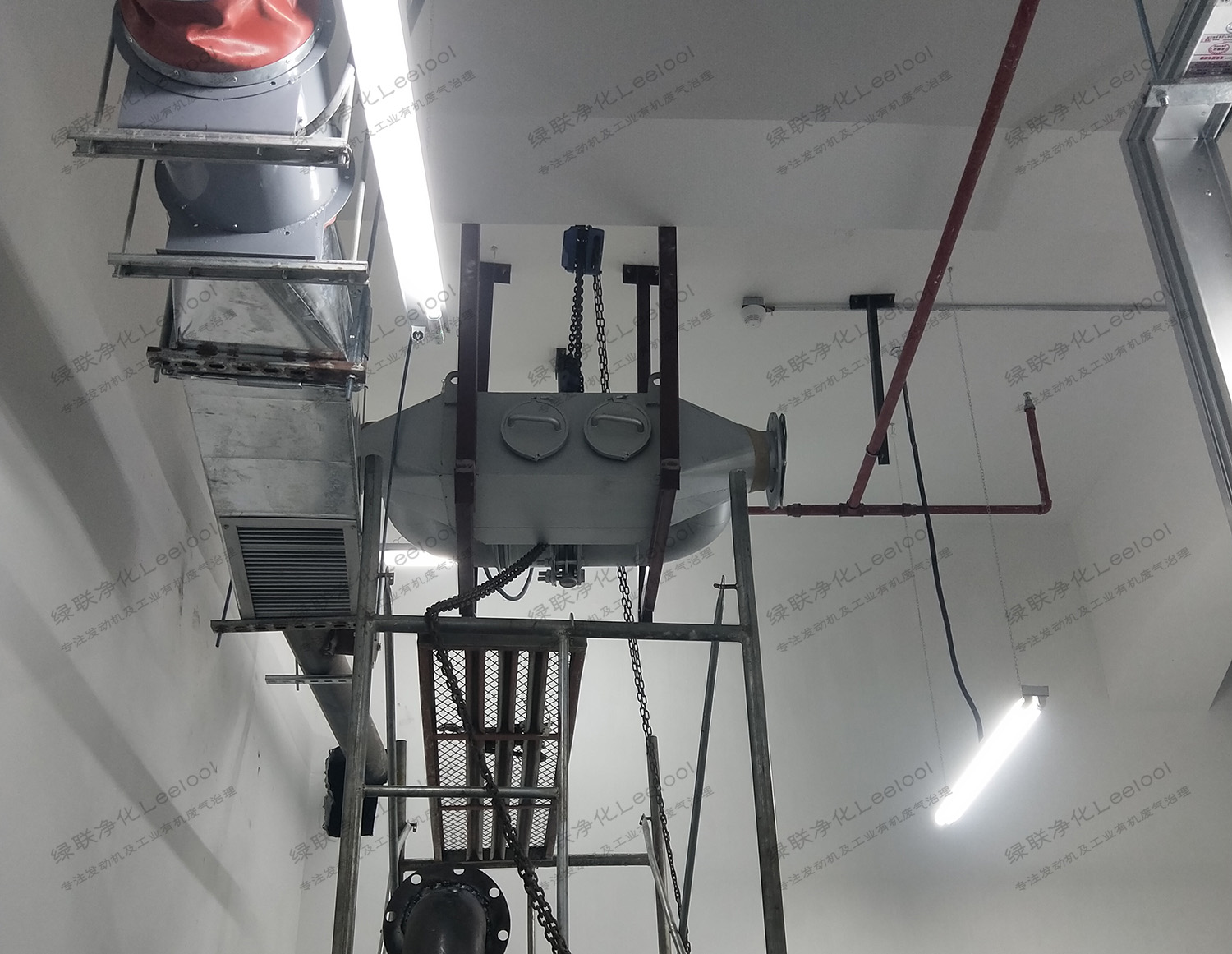 柴油發(fā)電機房排煙降噪工程設(shè)備