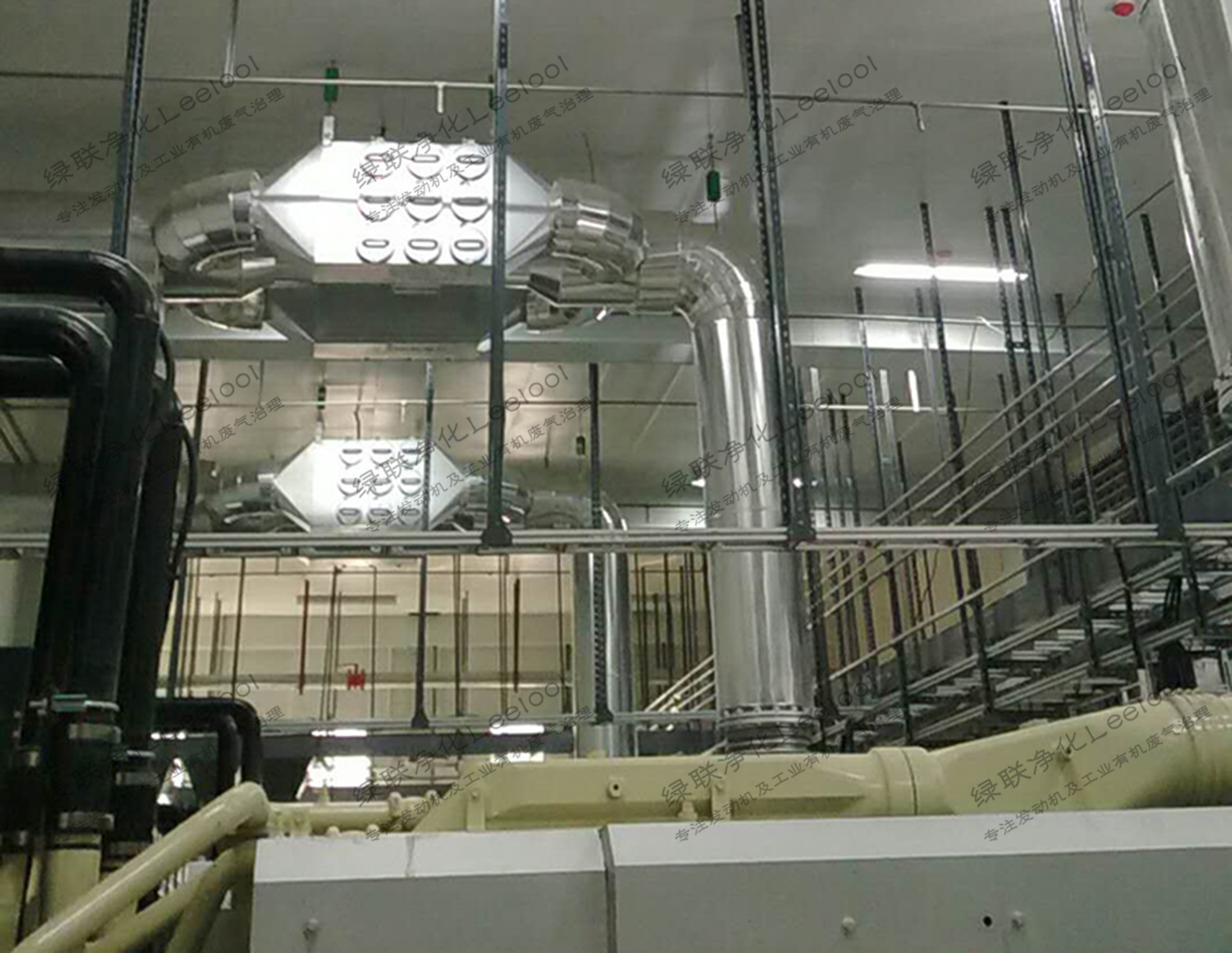 柴油發(fā)電機尾氣干式黑煙凈化器低空排放