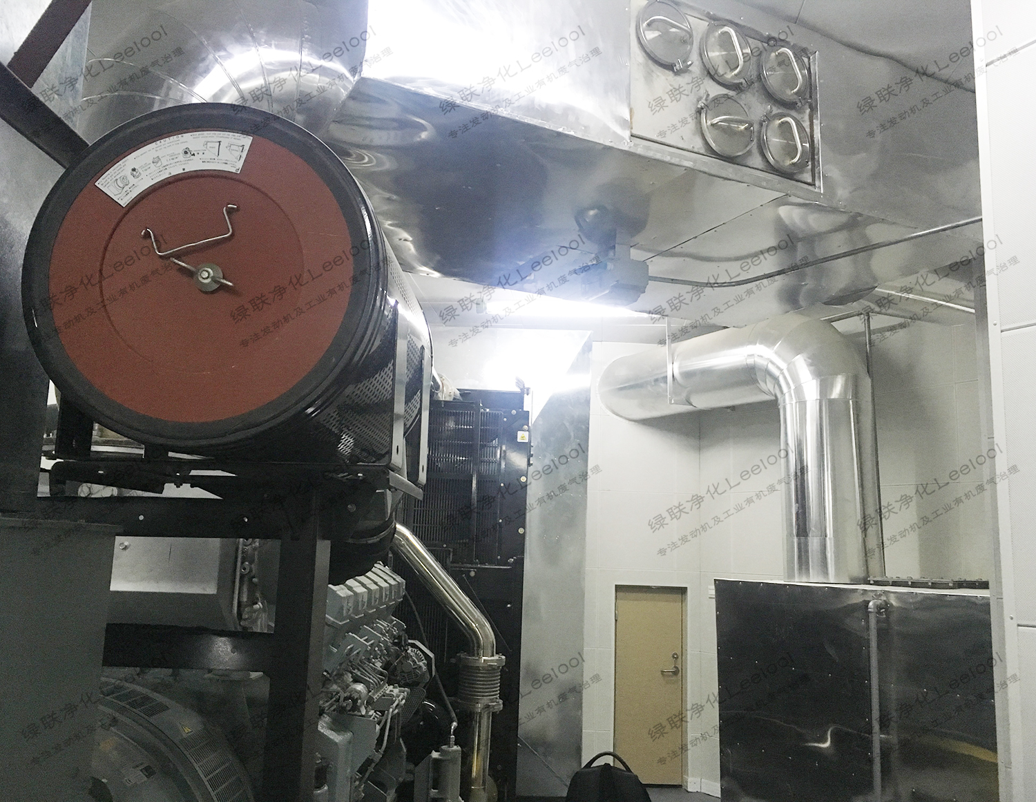 機場航站樓柴油發(fā)電機尾氣黑煙治理