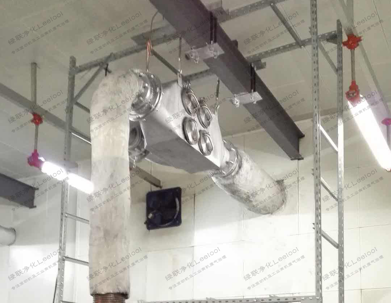 大功率發電機尾氣黑煙凈化器