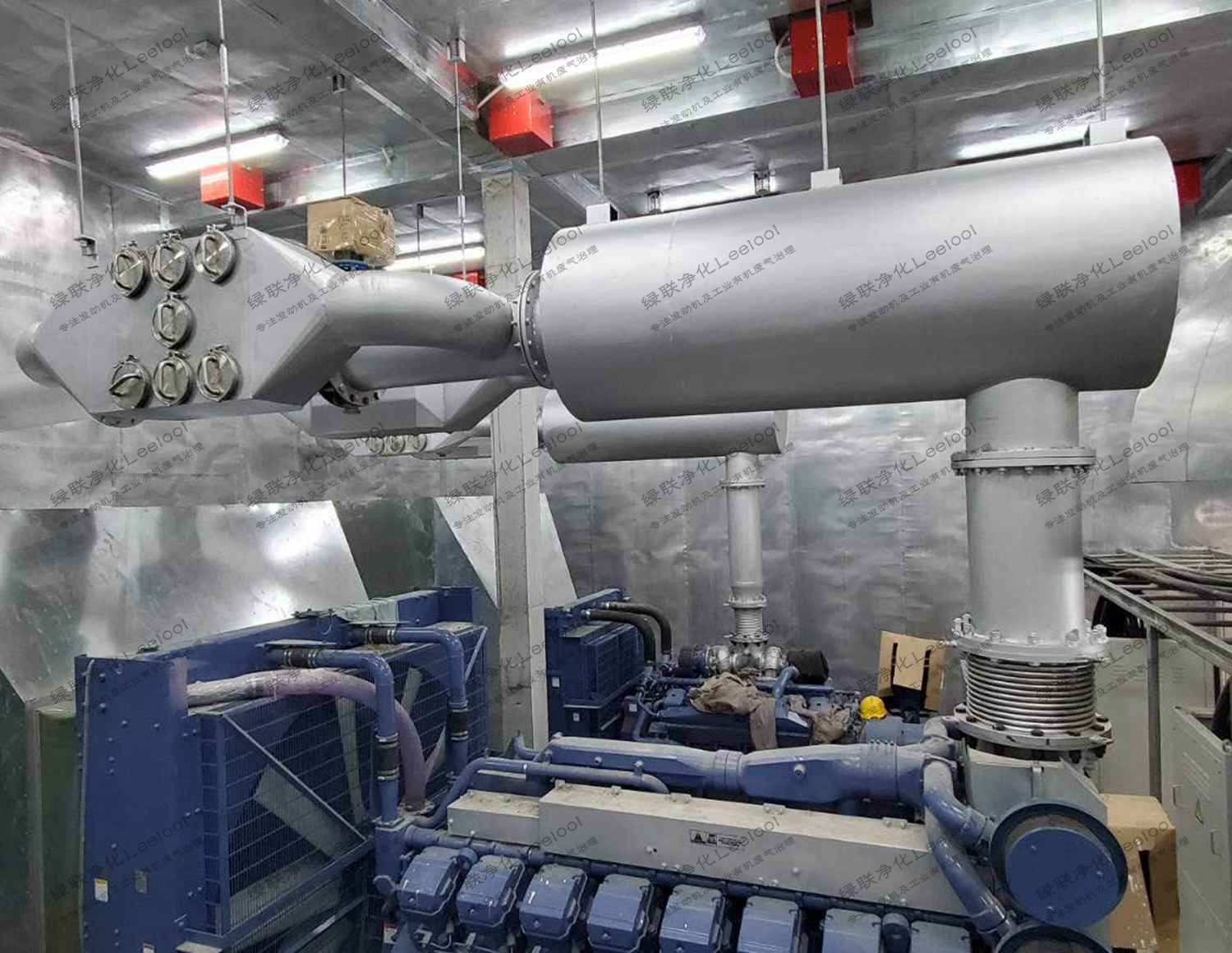 柴油發動機消聲除塵DPF顆粒捕集器