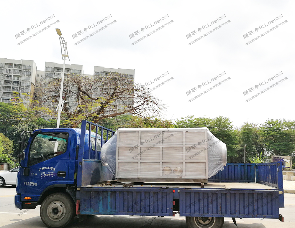 現代牧業牧場沼氣發電機組氮氧化物治理