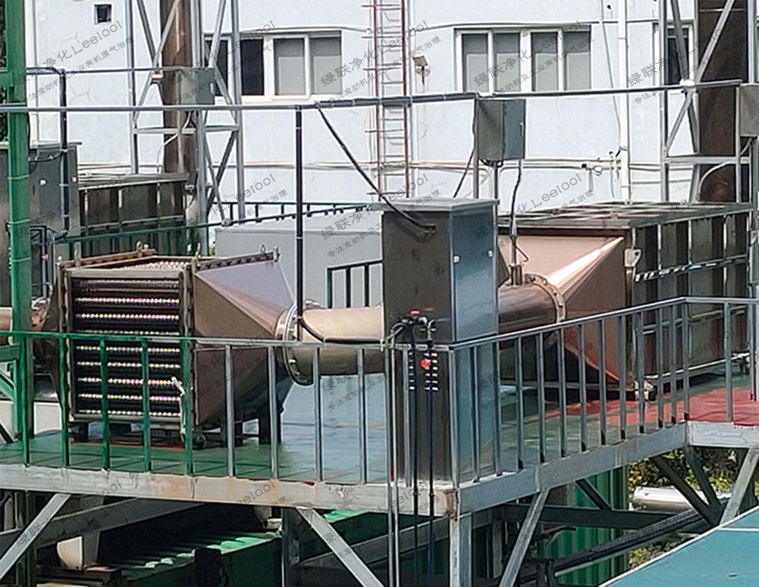 天然氣油田發(fā)電機(jī)組氮氧化物治理