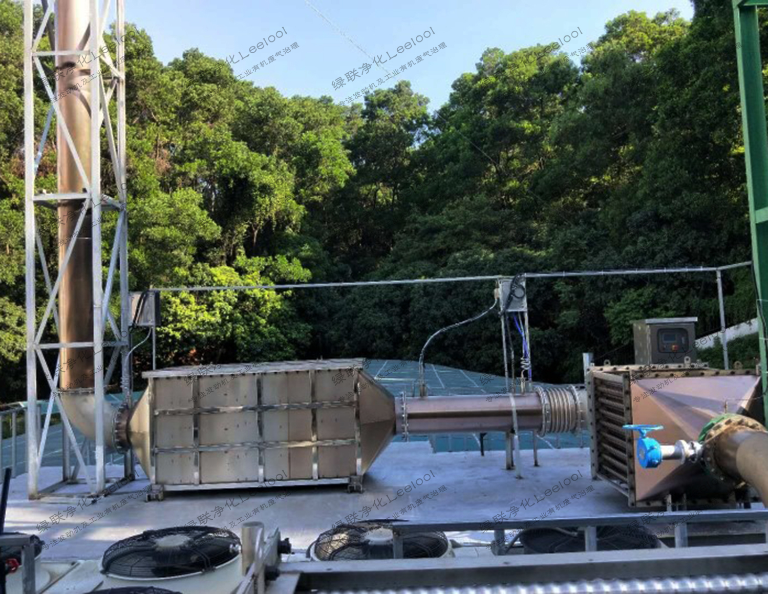 沼氣發(fā)電機(jī)組尾氣脫硝去除氮氧化物