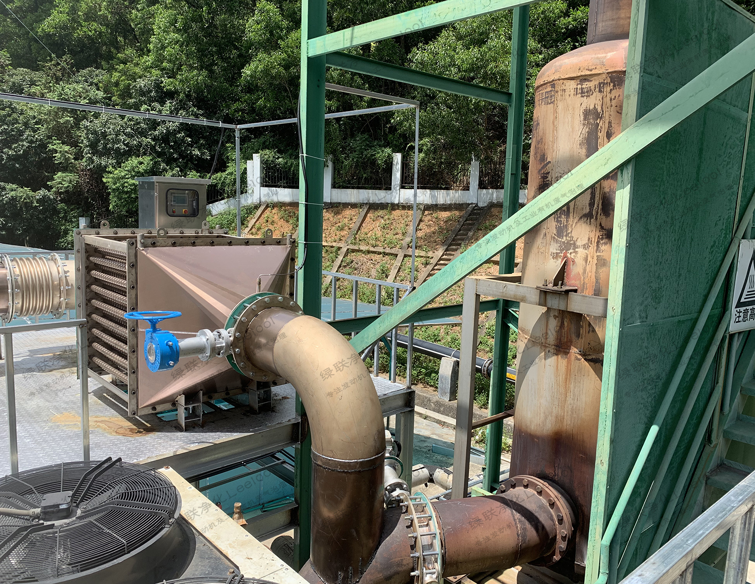 測(cè)試臺(tái)架發(fā)動(dòng)機(jī)尾氣氮氧化物治理