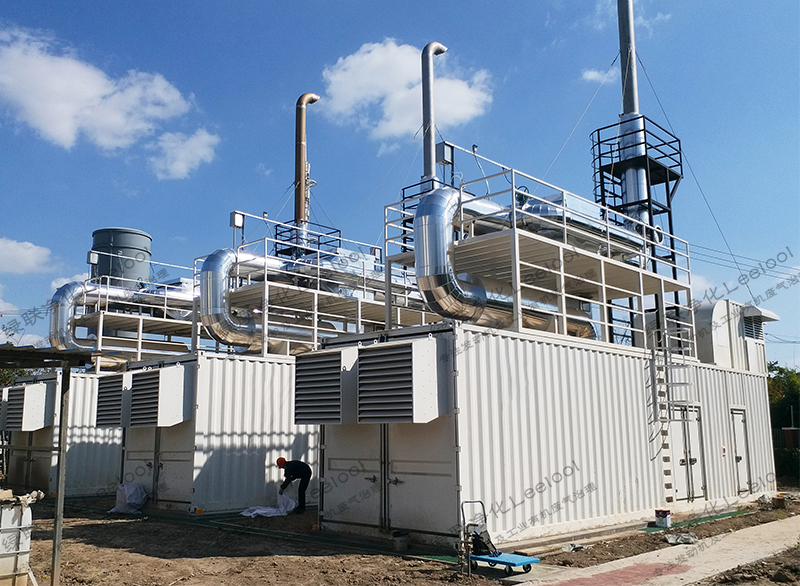 NOx治理｜某國企餐廚垃圾發(fā)電廠六臺卡特彼勒/曼哈姆沼氣發(fā)電機組尾氣氮氧化物治理