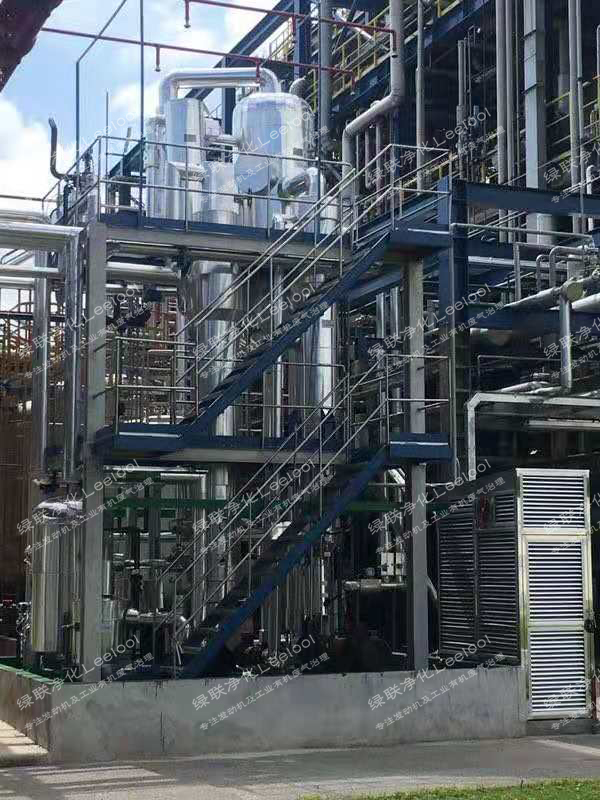 華諾制藥廠廢水治理現(xiàn)場