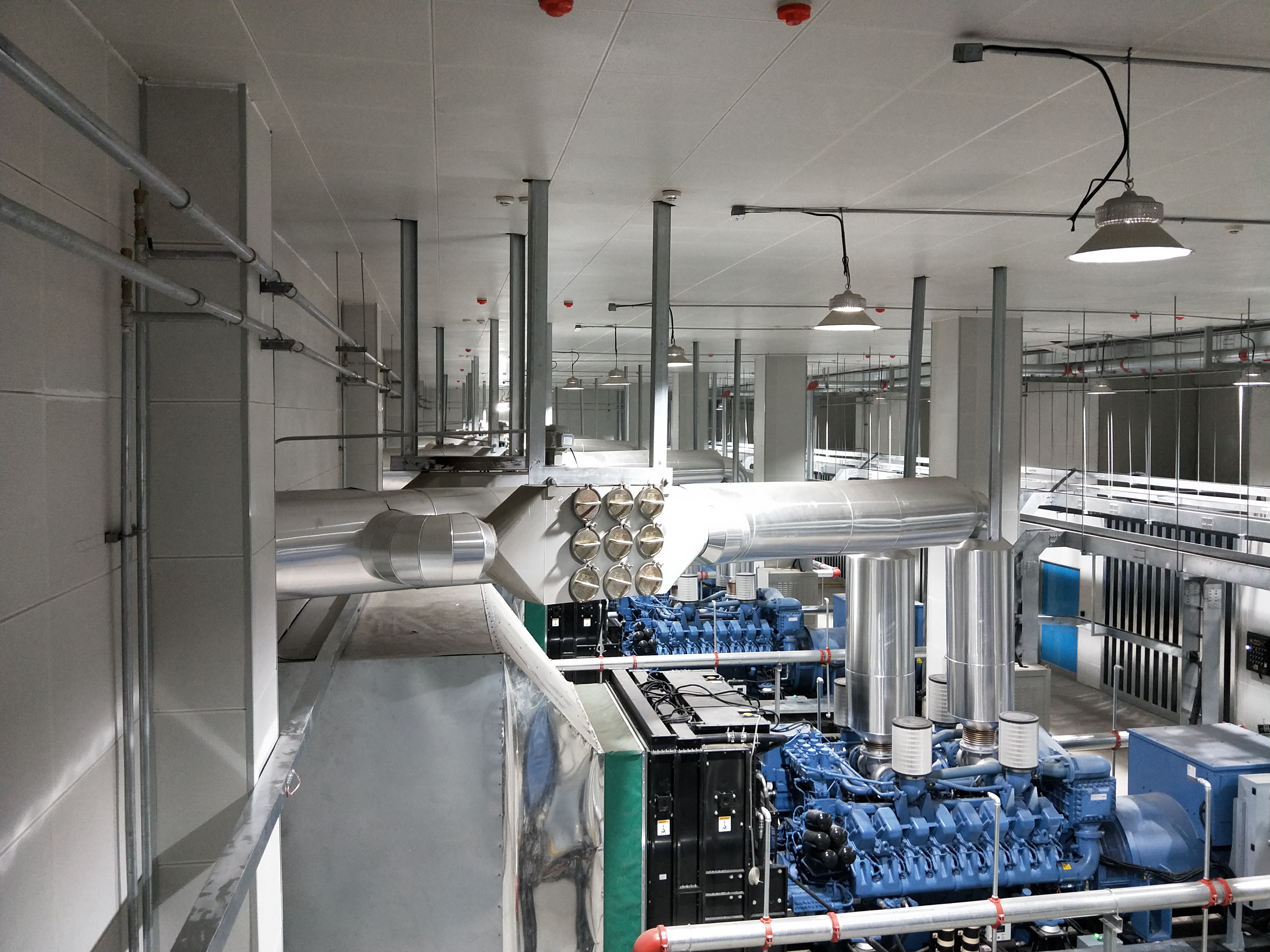 發(fā)電機房備用柴油發(fā)電機組排煙治理