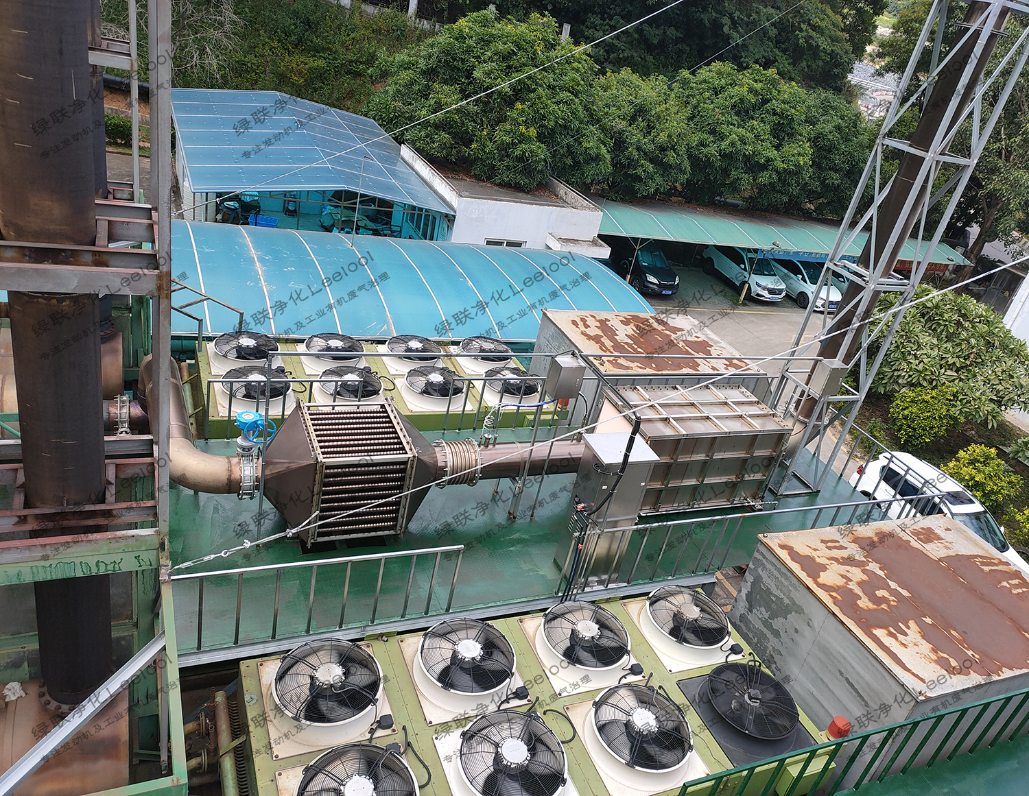 垃圾場沼氣發電機組脫硝