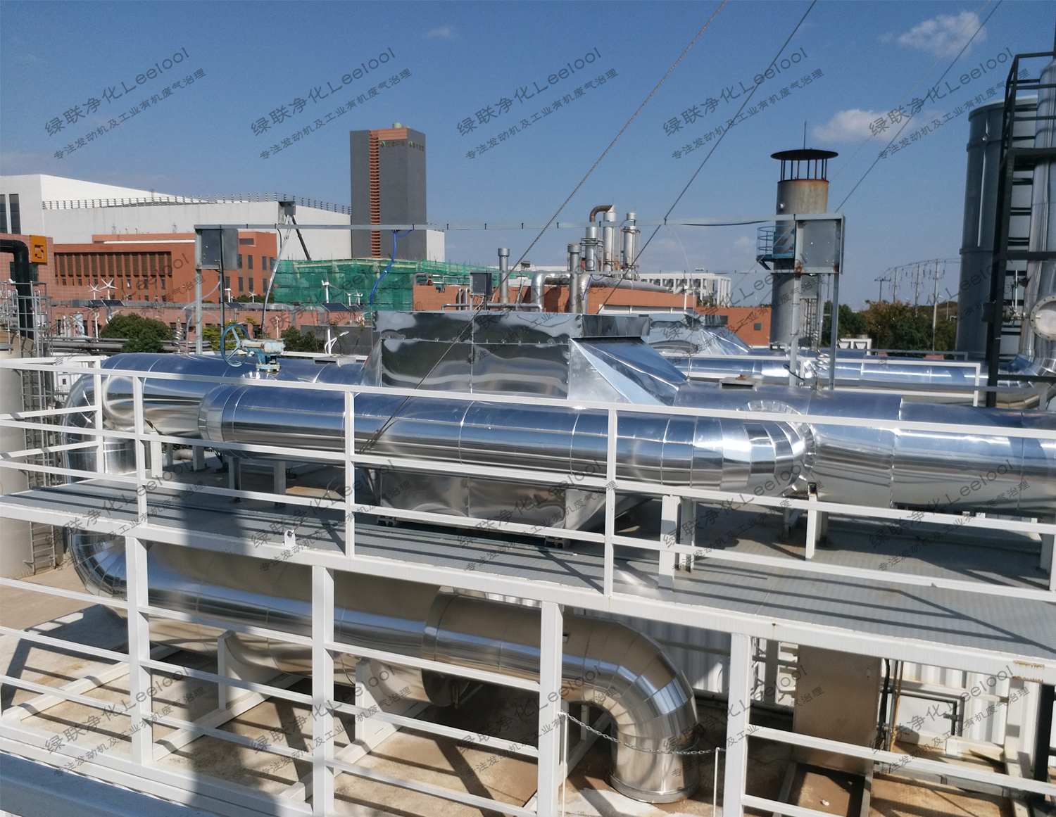 綠聯凈化餐廚垃圾發電廠沼氣發電機組尾氣氮氧化物治理 綠聯凈化餐廚垃圾發電廠沼氣發電機組尾氣氮氧化物治理