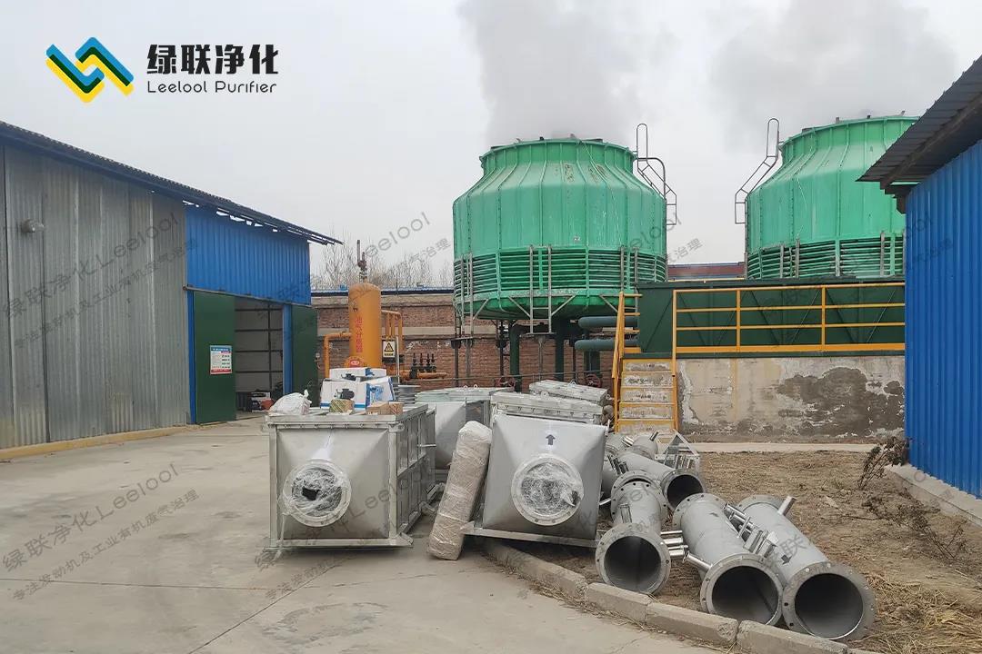 脫硝設備到達項目現場 脫硝設備到達項目現場